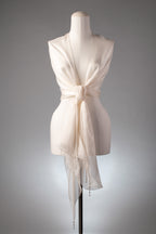 Brautstola | Seidenstola "Crystal Drops"