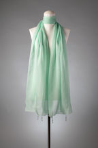 Brautstola | Seidenstola "Peppermint Dreams"