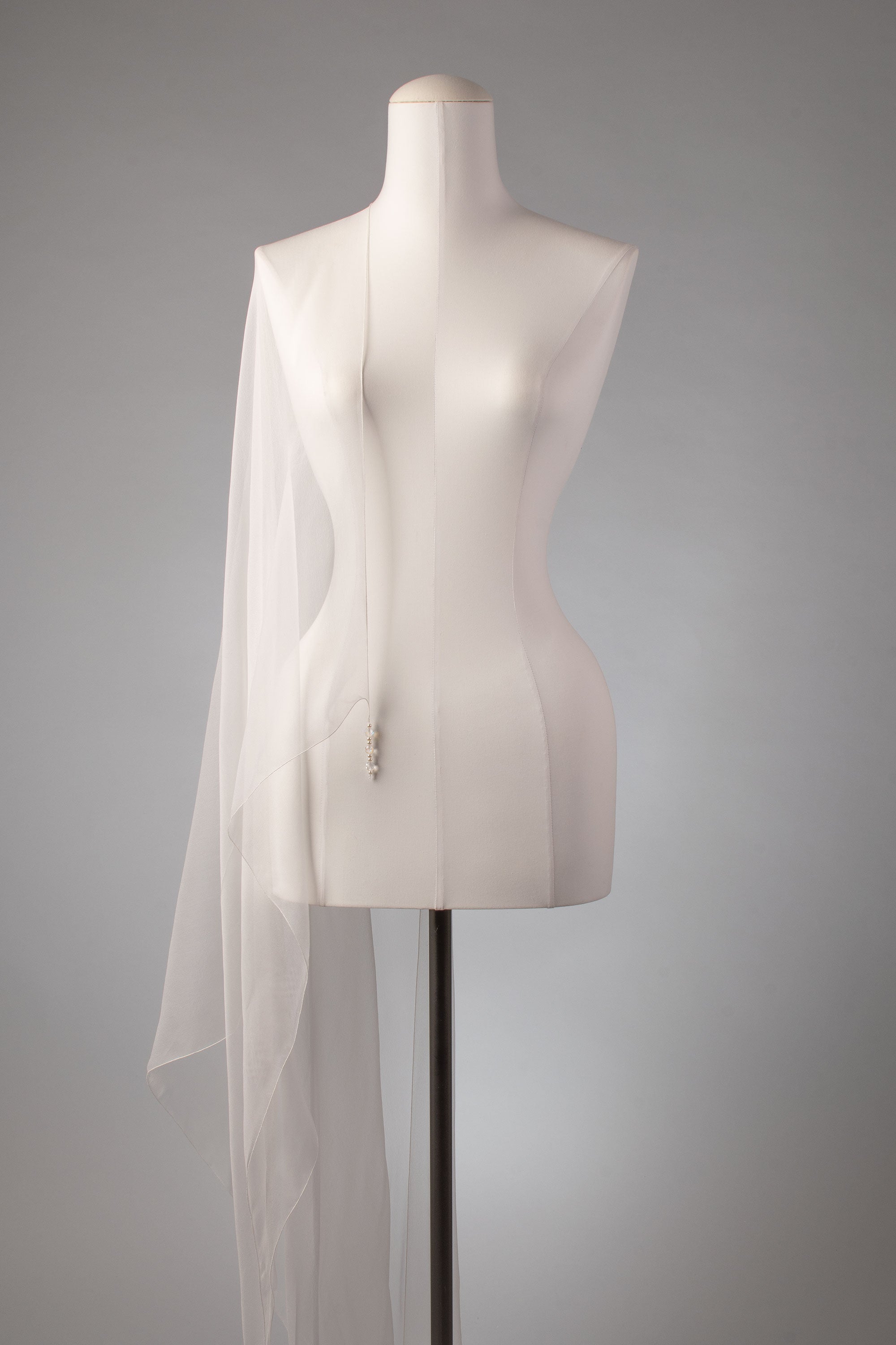 Brautstola | Seidenstola "Pure Ivory"