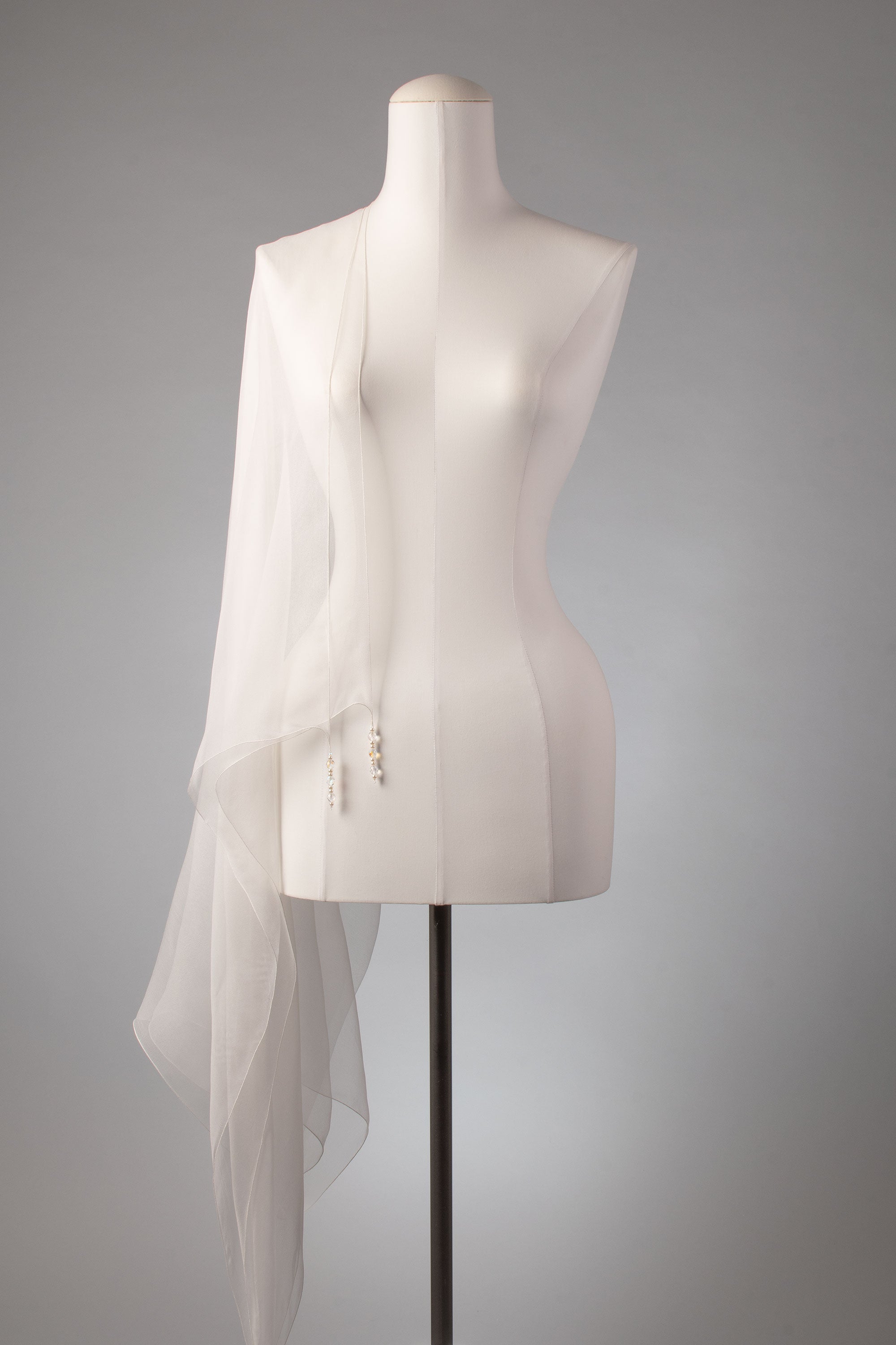 Brautstola | Seidenstola "Pure Ivory"