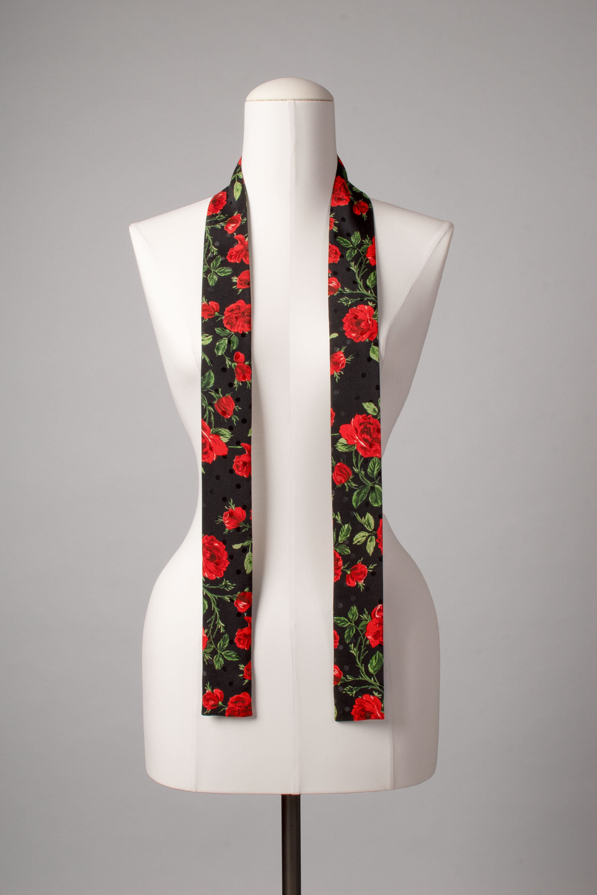 Minischal | Damenschal "Bed of Red Roses"