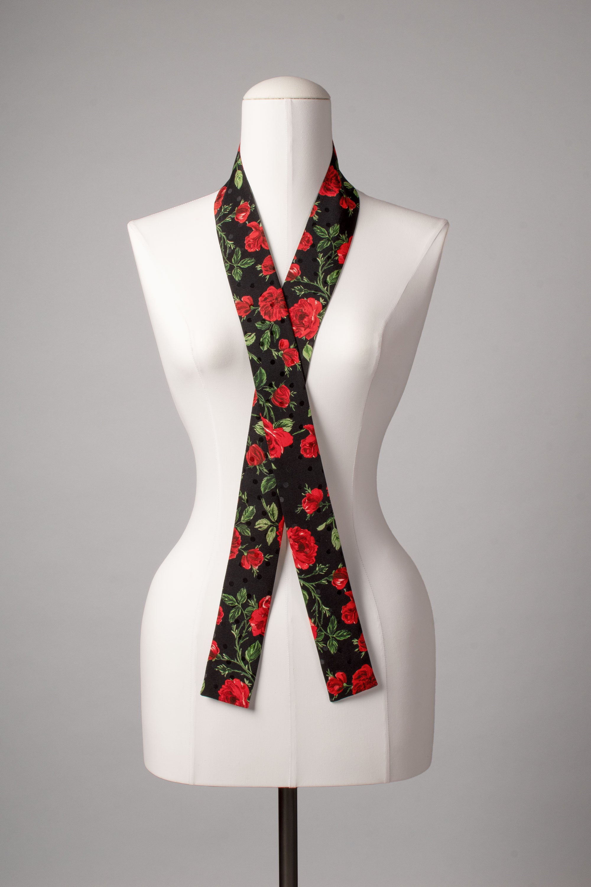 Minischal | Damenschal "Bed of Red Roses"