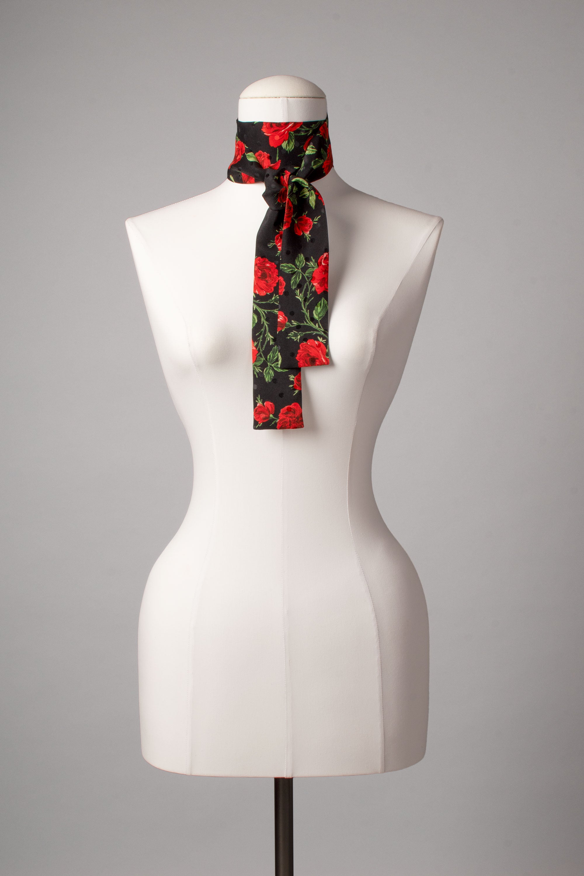 Minischal | Damenschal "Bed of Red Roses"