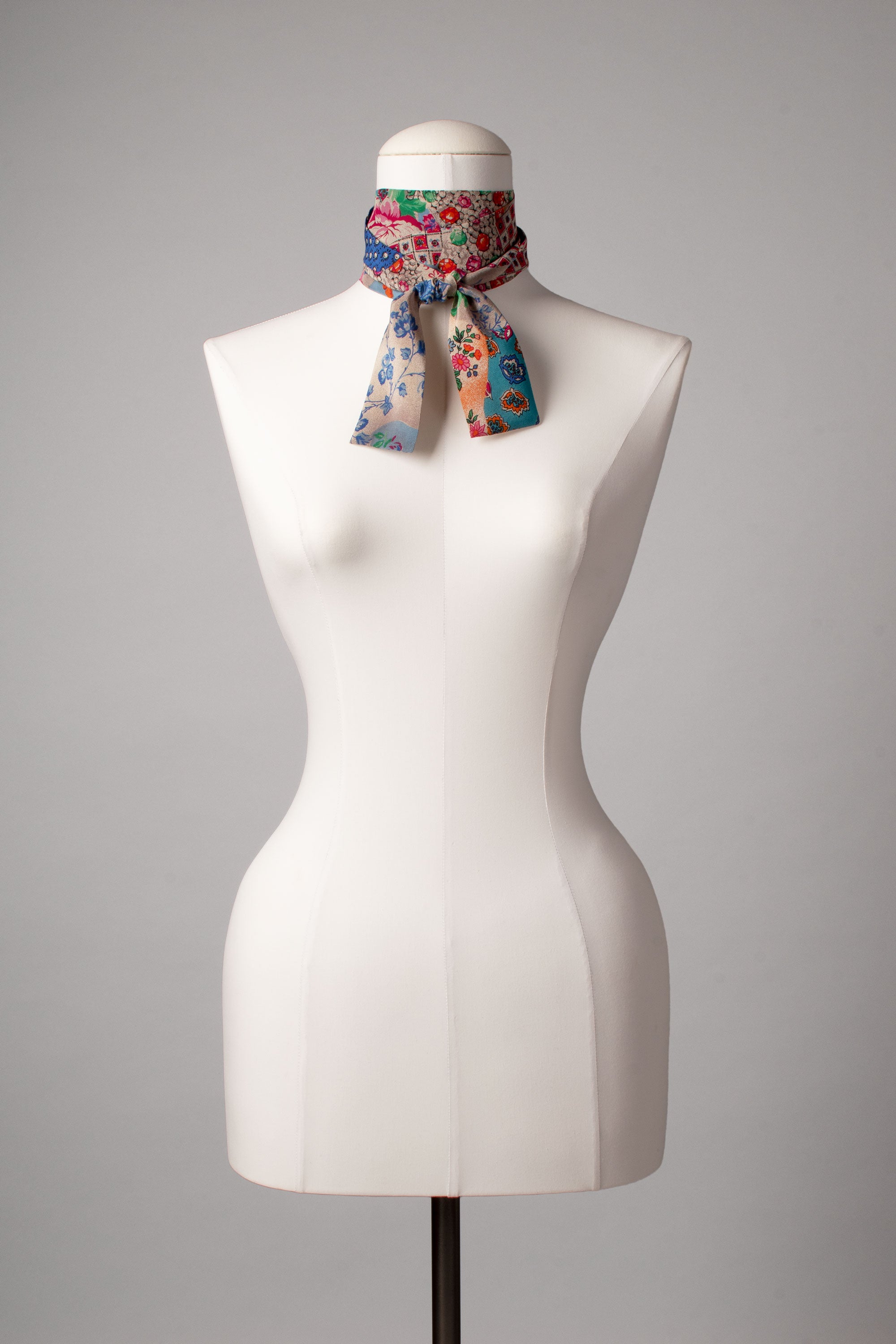 Minischal | Damenschal "Patchwork Flowers"