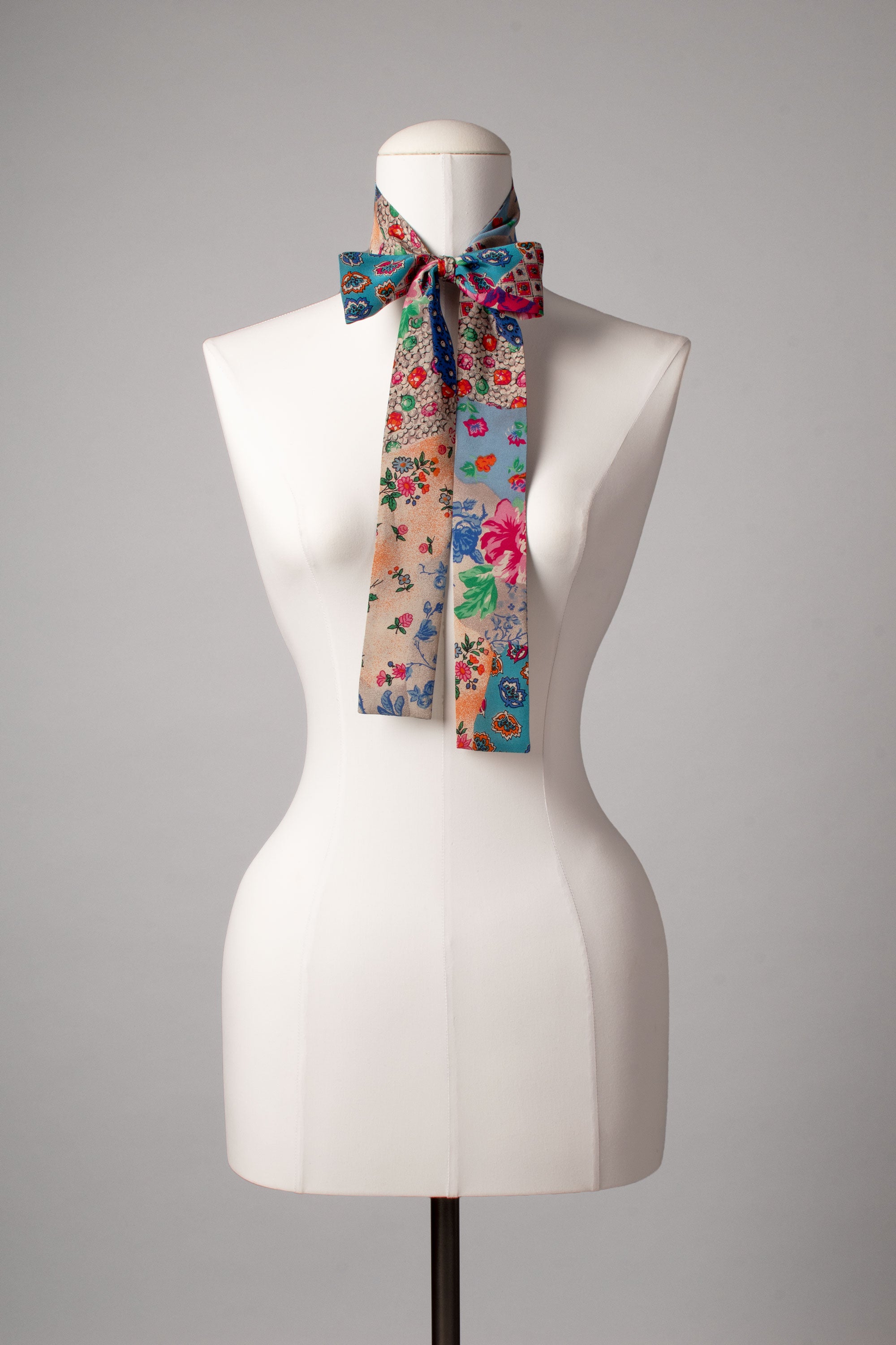 Minischal | Damenschal "Patchwork Flowers"