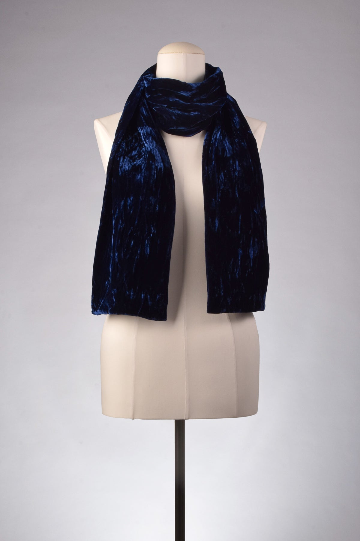Samtschal | Unisex "Royal MidnightBlue Velvet Crash"