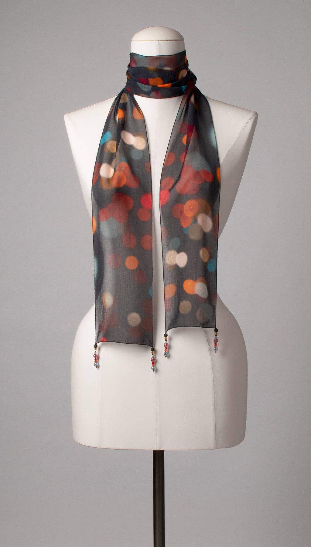 Seidenschal | Damenschal "Night Lights"