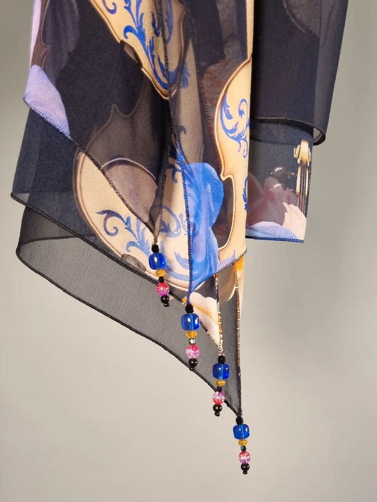 Seidenschal | Damenschal "Allegro Flowers"