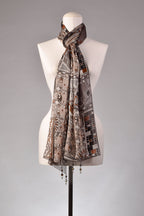 Seidenschal | Damenschal "Tribal Mosaic"
