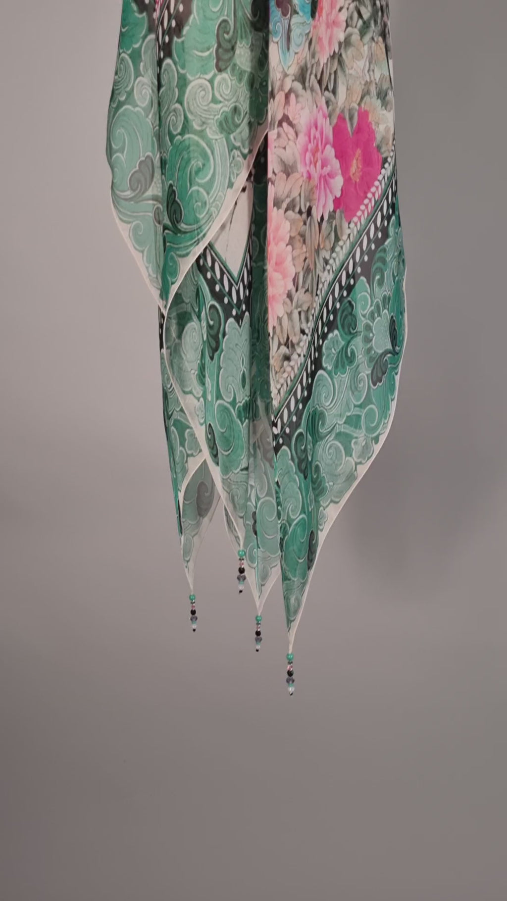 Seidentuch | Seidenschal "Peacock No. 1"