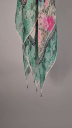 Seidentuch | Seidenschal "Peacock No. 1"