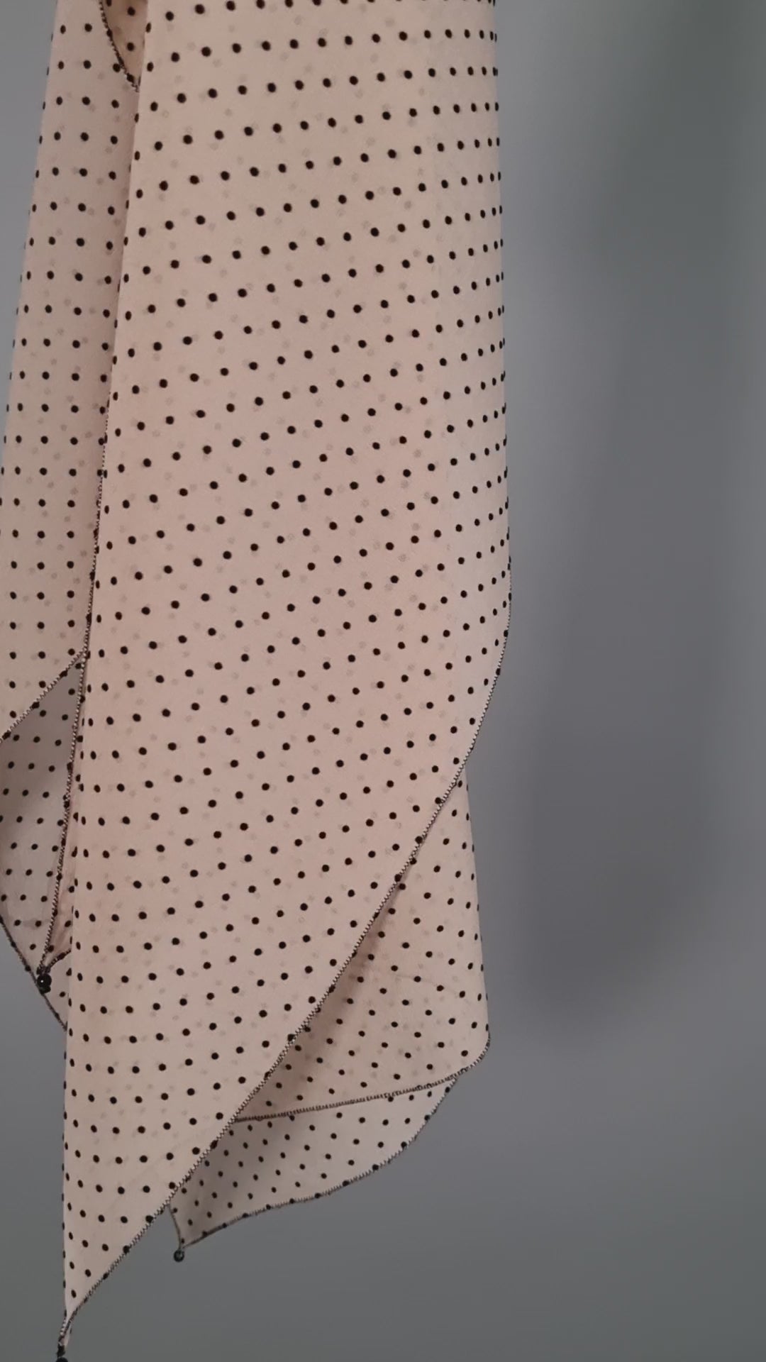 Seidenschal | Damenschal "Dotted Nude"