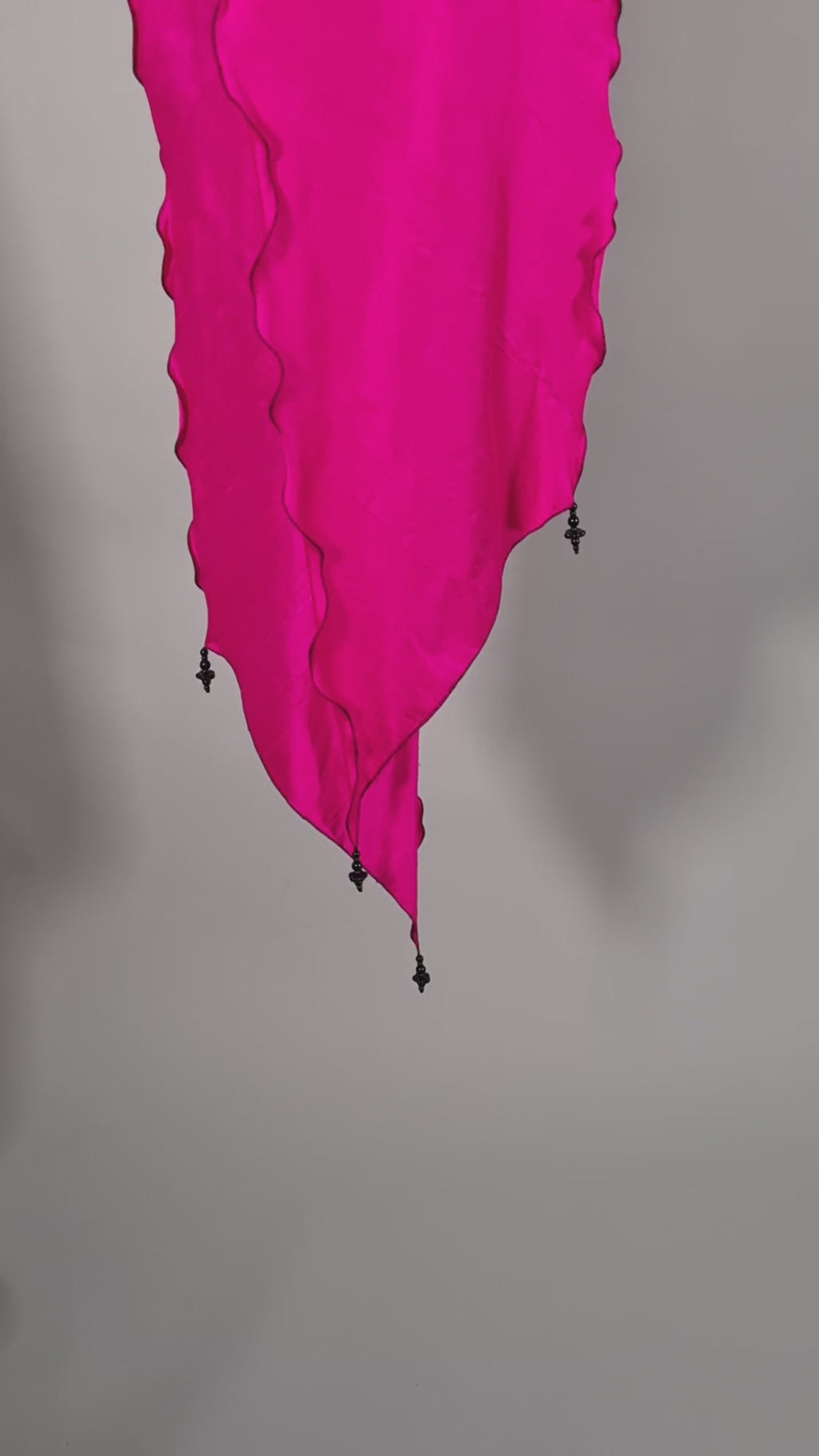 Seidenschal | Damenschal "Pink Wild Waves"