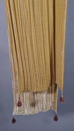 Samtschal | Damenschal "Ginger Velvet Straight Crash with Tassels"