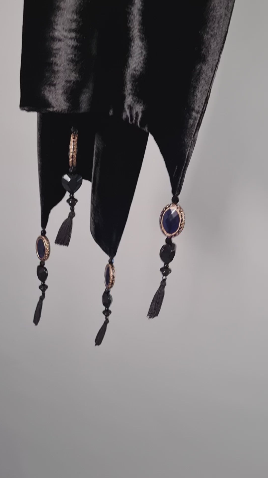 Samtschal | Damenschal "Black Velvet PureSilk"