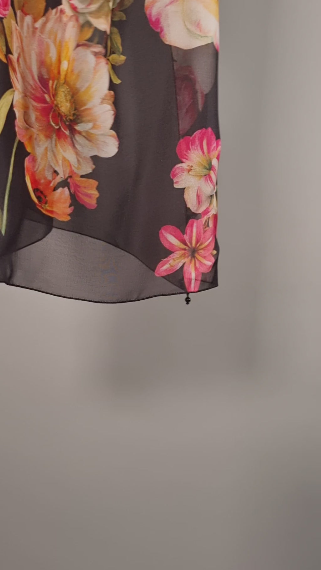 Seidenschal | Damenschal "Roses and Tulips"