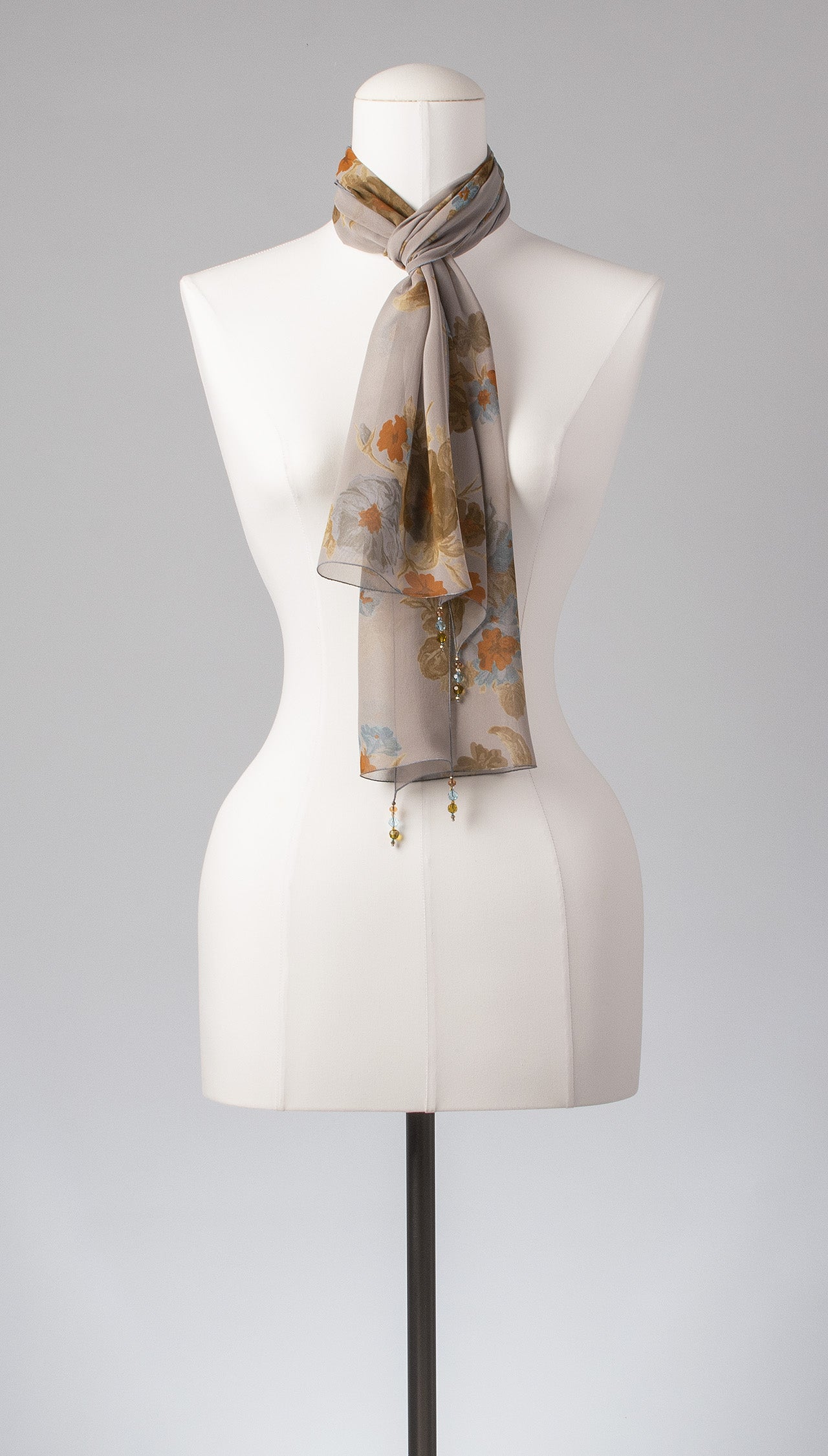 Seidenschal | Damenschal "Autumn Flowers"