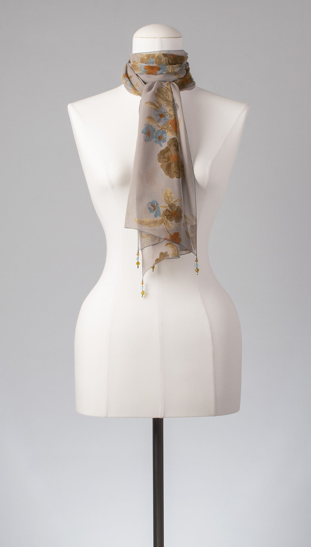Seidenschal | Damenschal "Autumn Flowers"