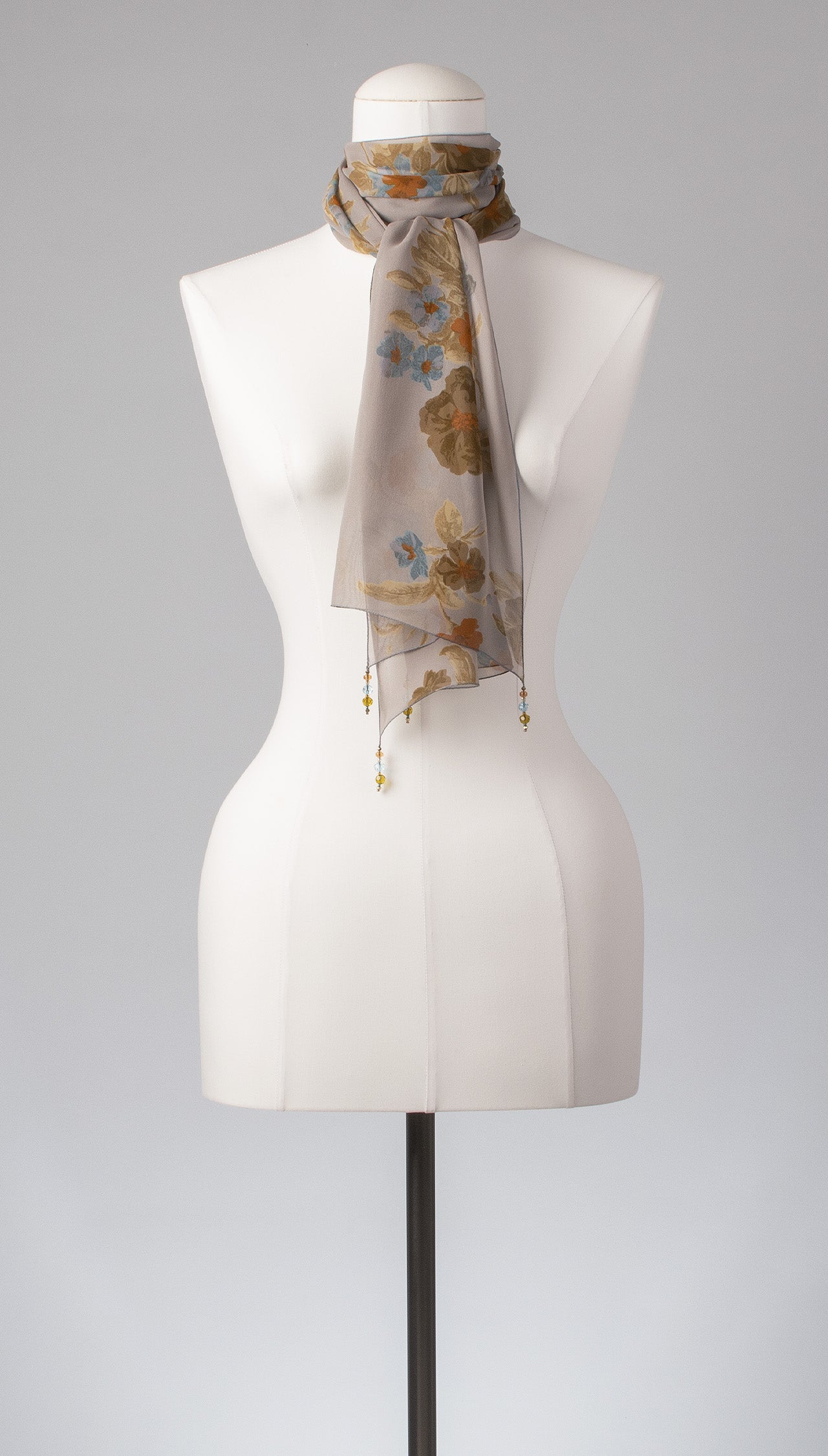 Seidenschal | Damenschal "Autumn Flowers"