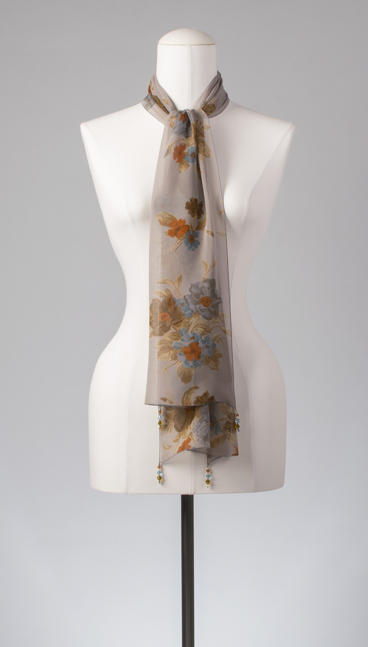 Seidenschal | Damenschal "Autumn Flowers"