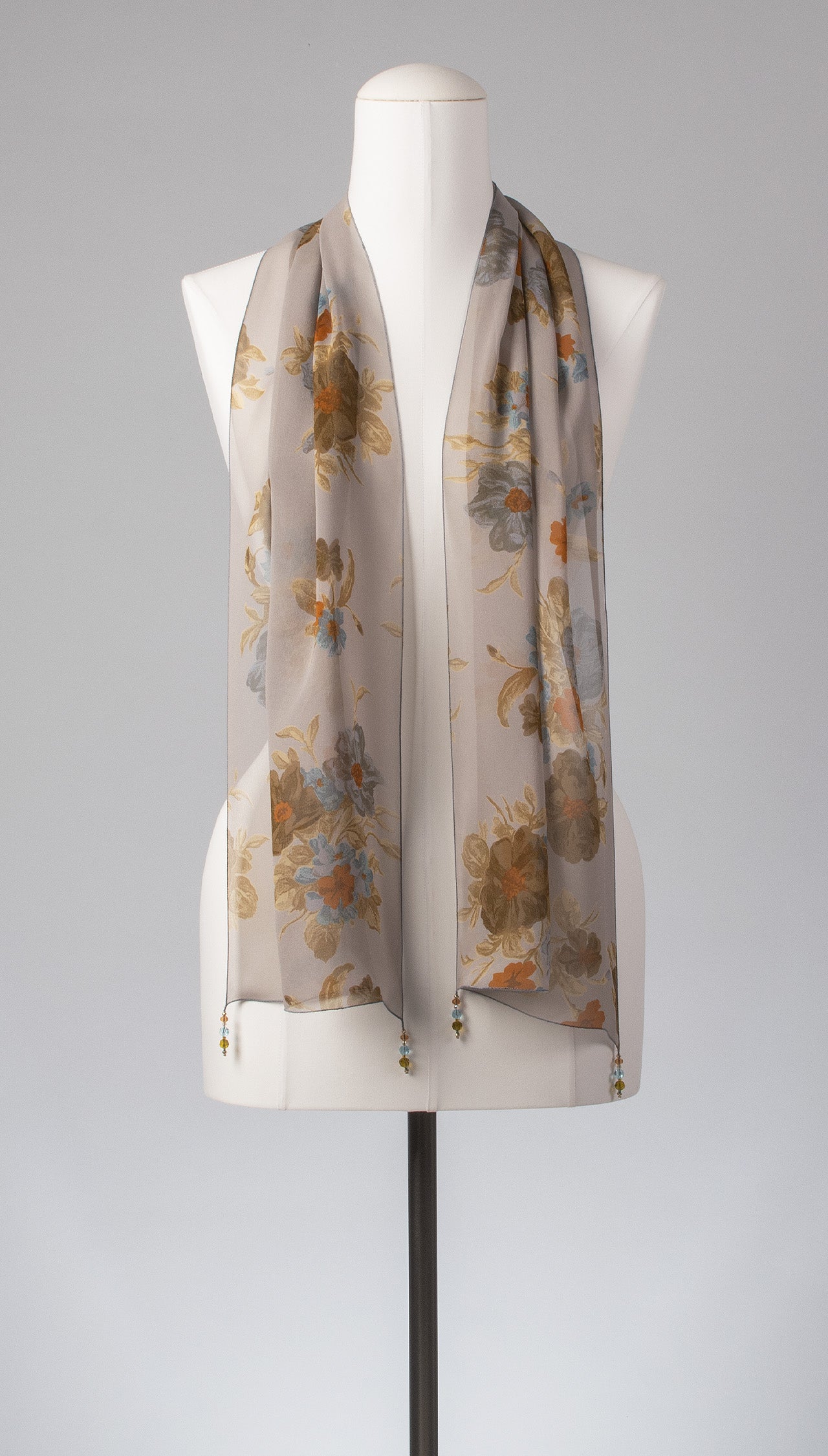 Seidenschal | Damenschal "Autumn Flowers"