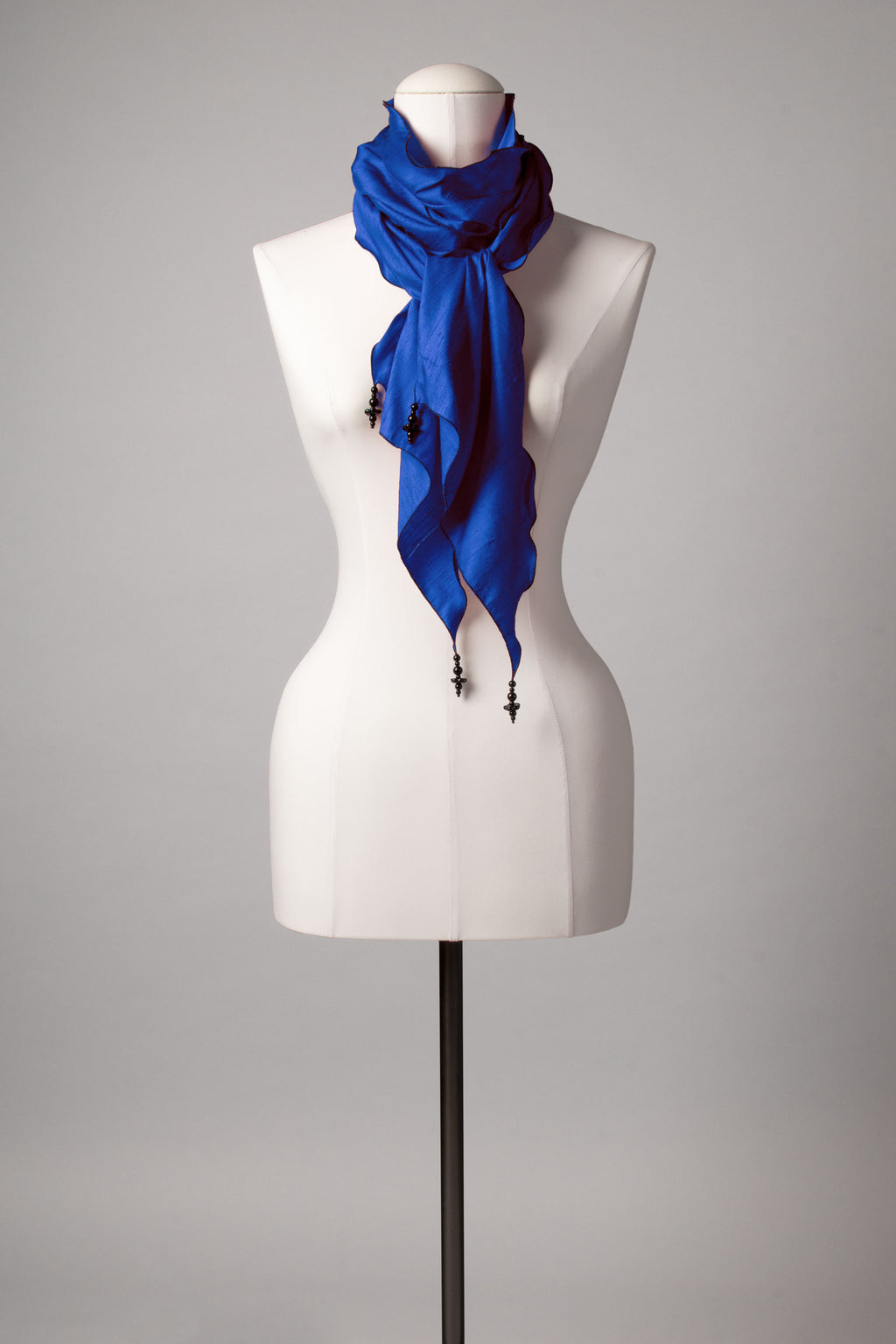 Seidenschal | Damenschal "Blue Waves"