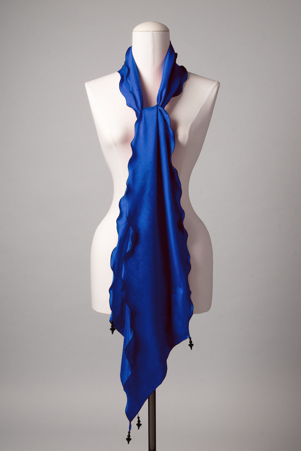 Seidenschal | Damenschal "Blue Waves"