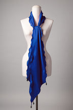 Seidenschal | Damenschal "Blue Waves"