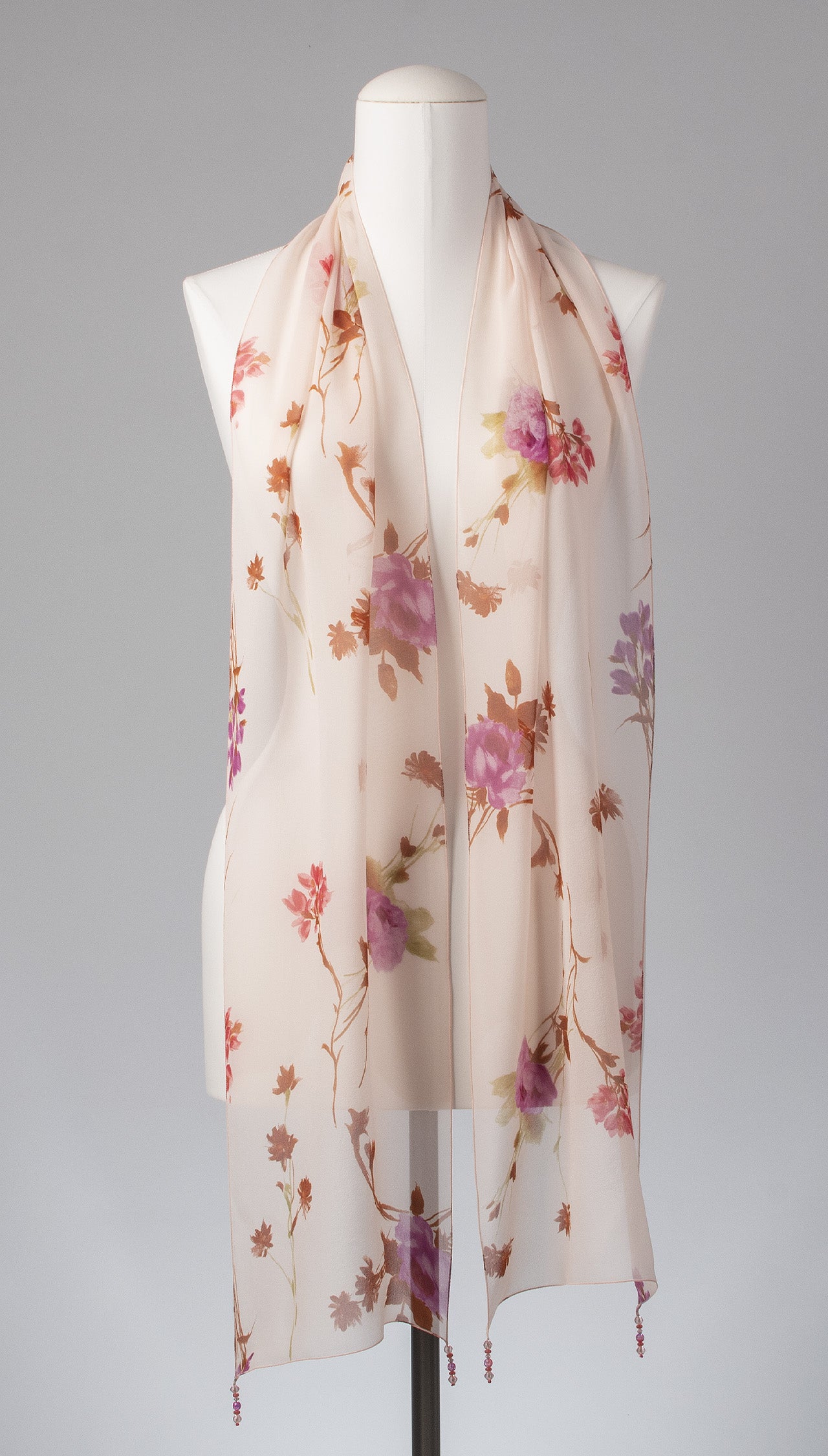 Seidenschal | Damenschal "Chinese Flowers"