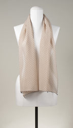 Seidenschal | Damenschal "Dotted Nude"