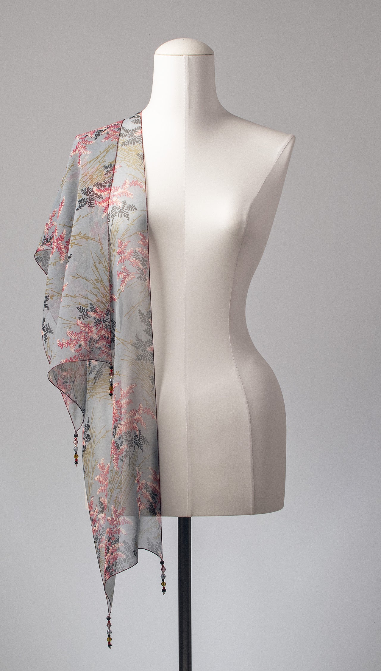 Seidenschal | Damenschal "Grasses and Flowers"