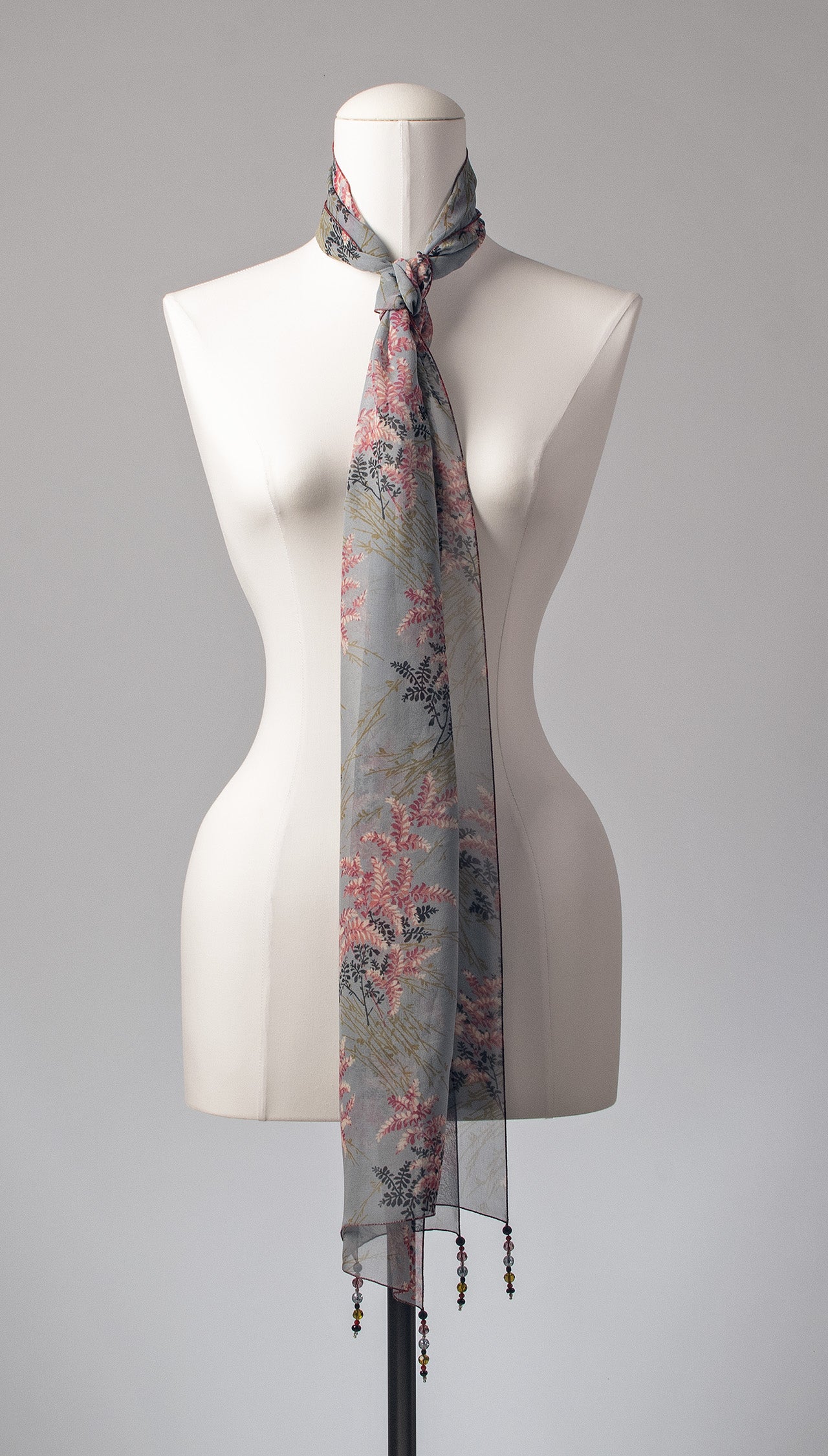 Seidenschal | Damenschal "Grasses and Flowers"