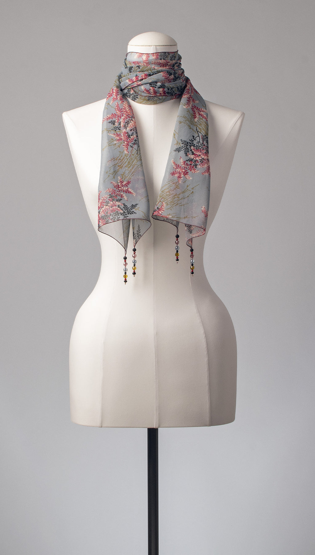 Seidenschal | Damenschal "Grasses and Flowers"