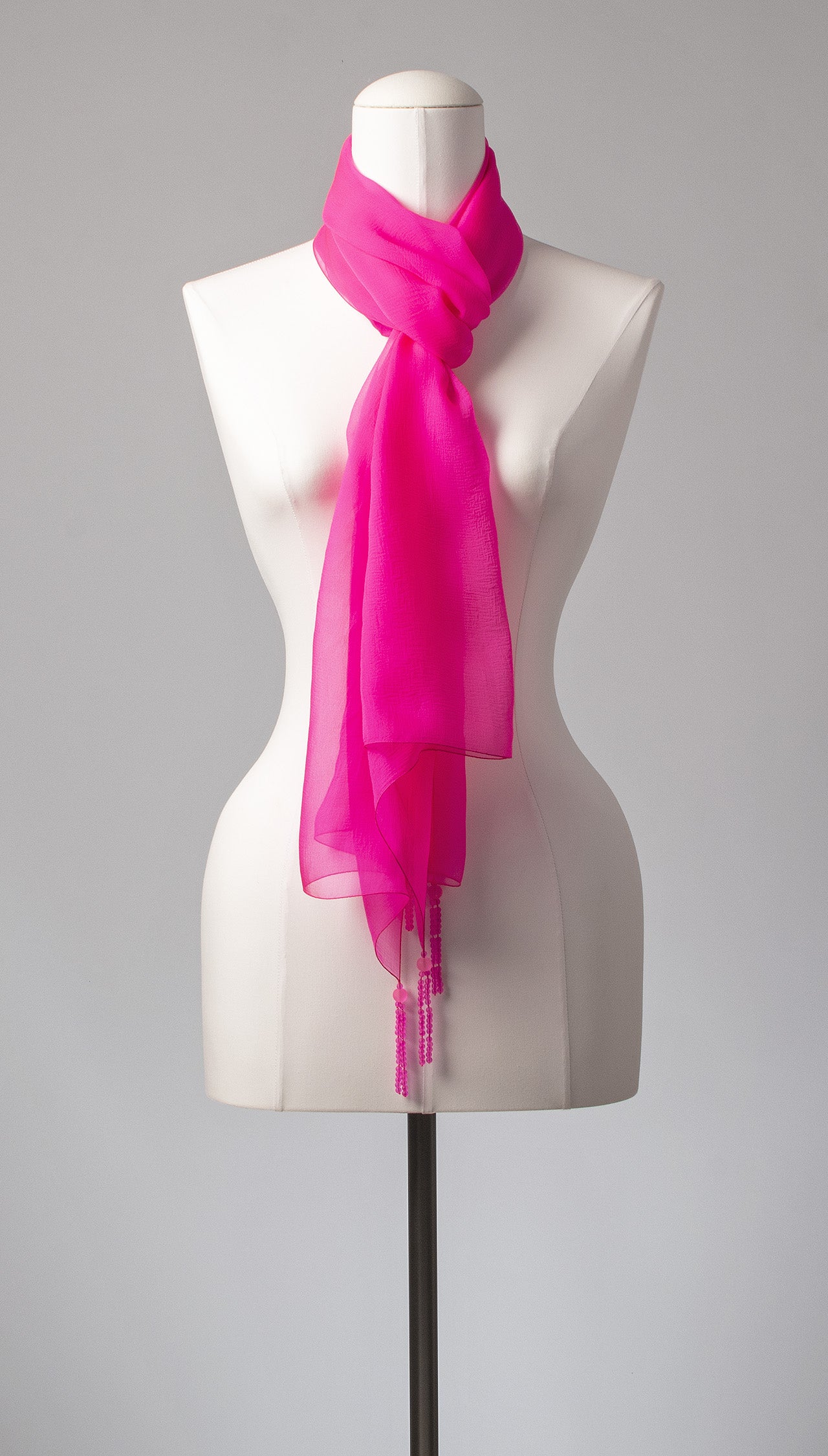 Seidenschal | Damenschal "Hot Pink"