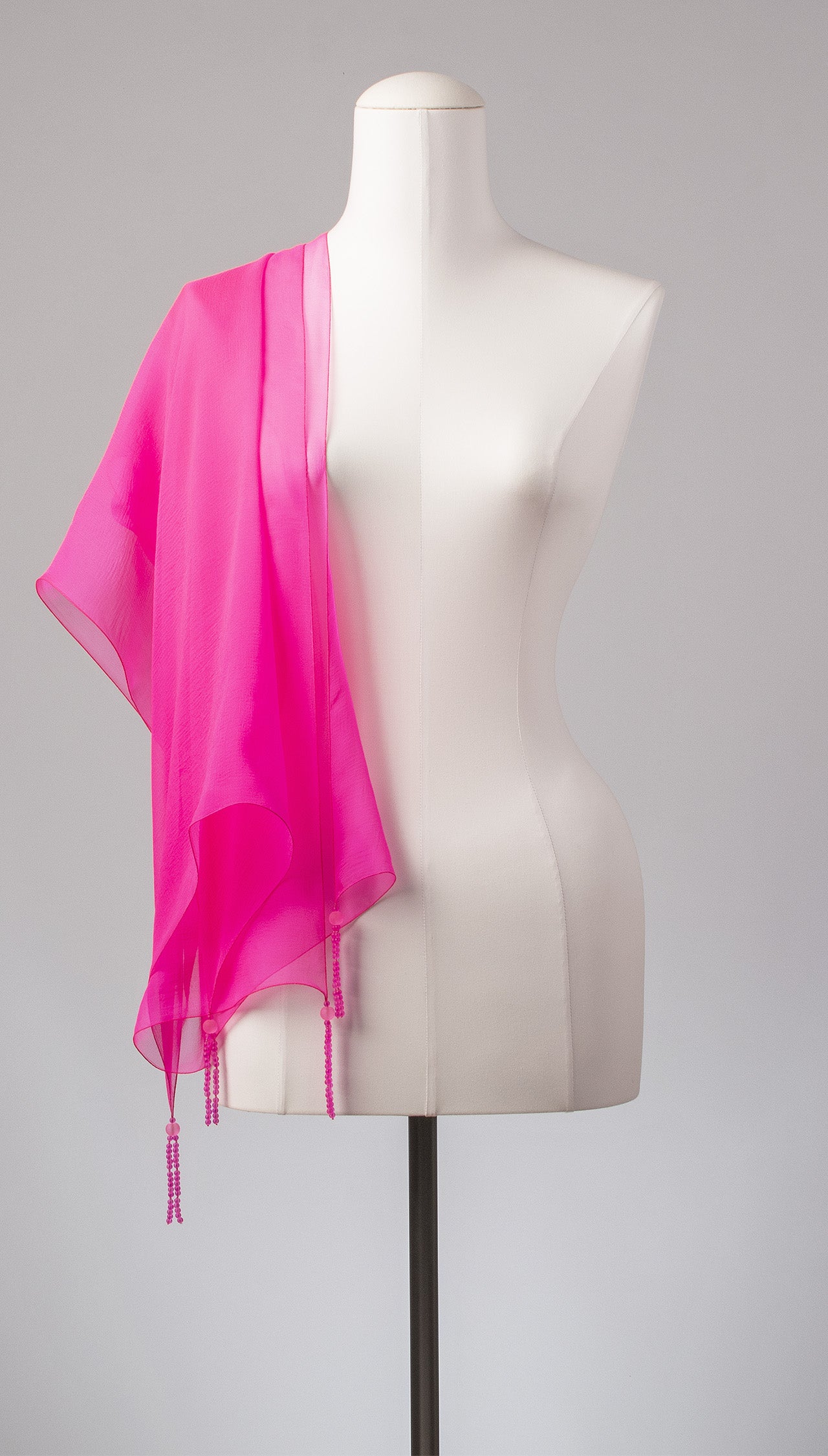 Seidenschal | Damenschal "Hot Pink"