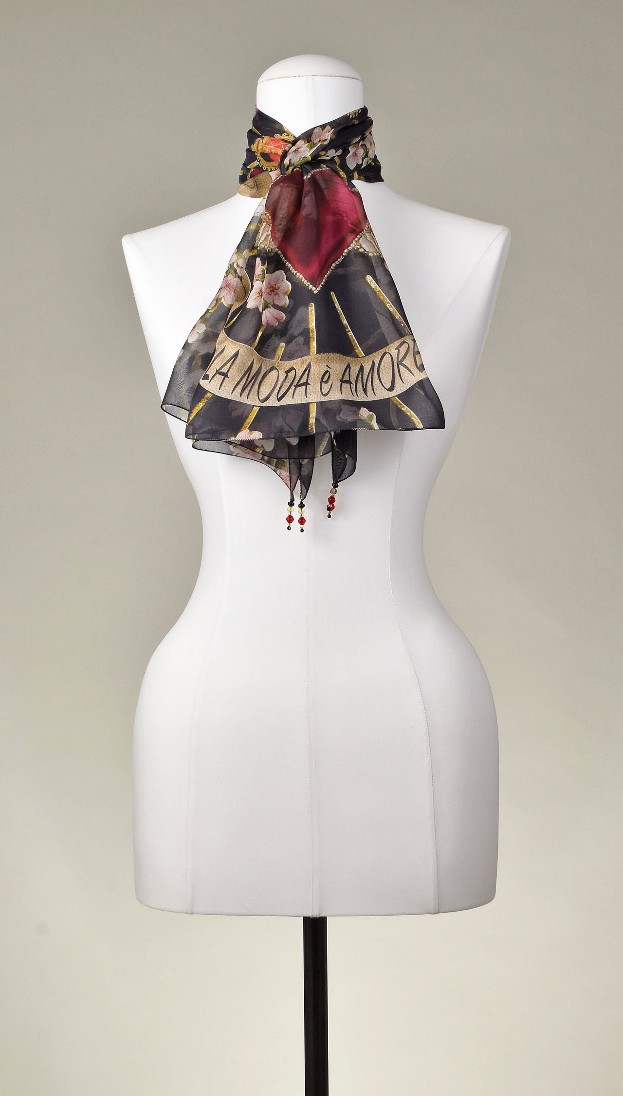 Seidenschal | Damenschal    "La Moda è Amore"