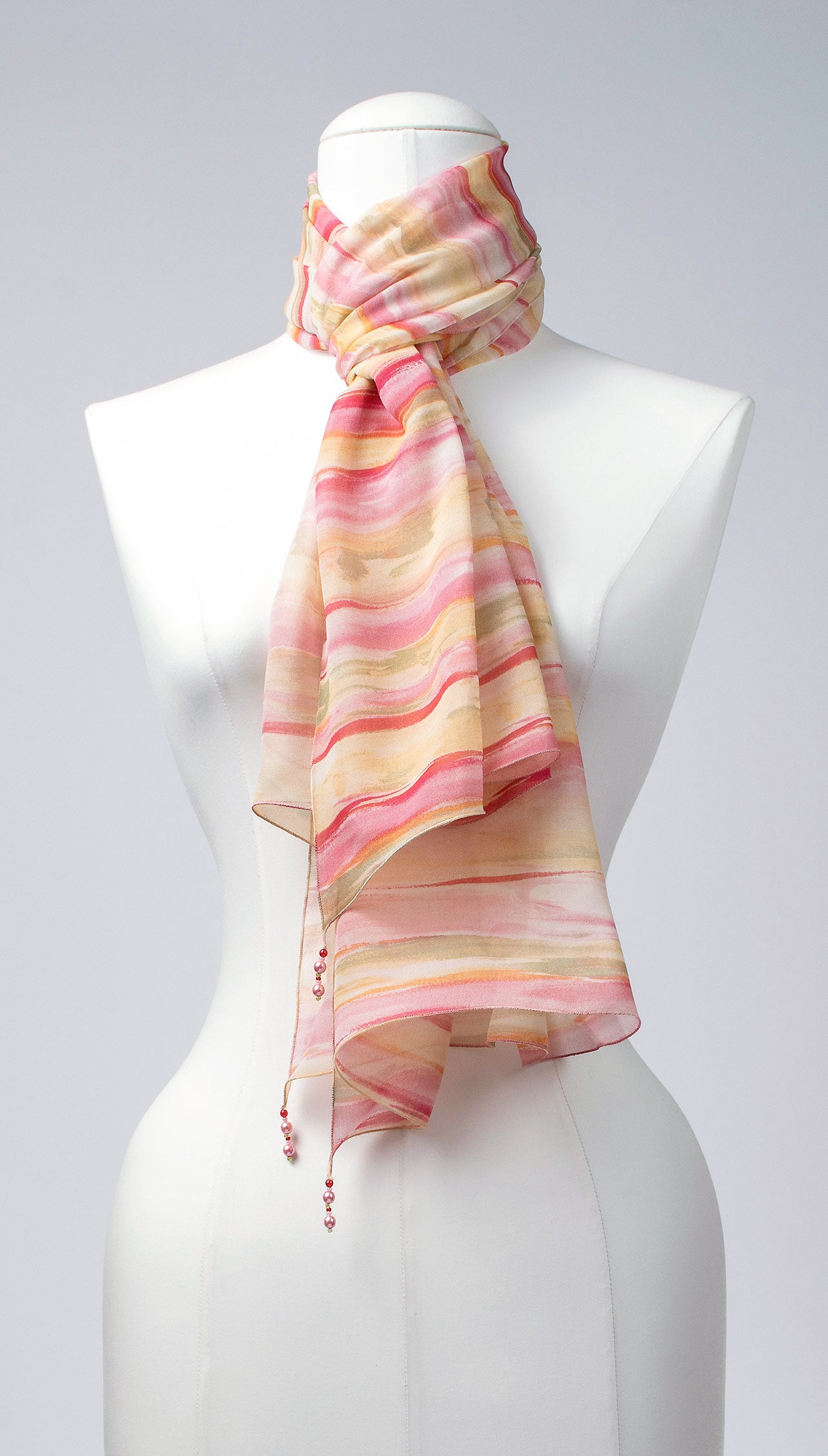 Seidenschal | Damenschal "Brushstrokes"