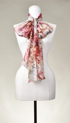 Seidenschal | Damenschal "Hazy Roses"