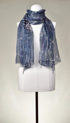 Seidenschal | Damenschal "Jeans"