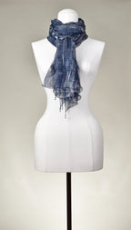 Seidenschal | Damenschal "Jeans"