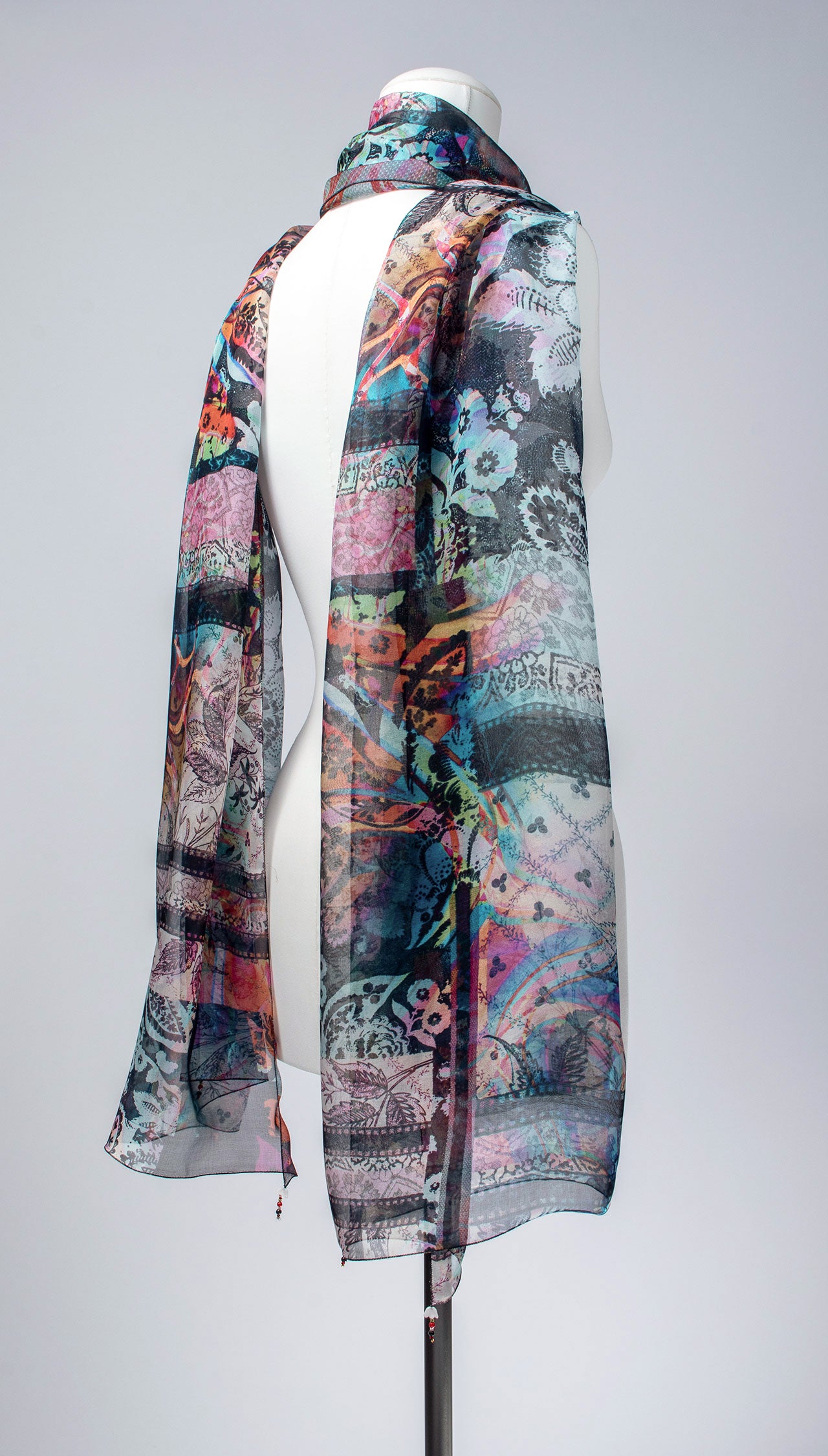 Seidenschal | Damenschal "Patchwork"