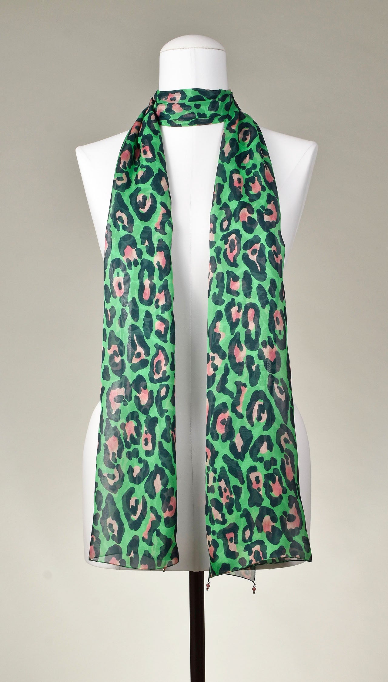 Seidenschal | Damenschal "Leo Green"