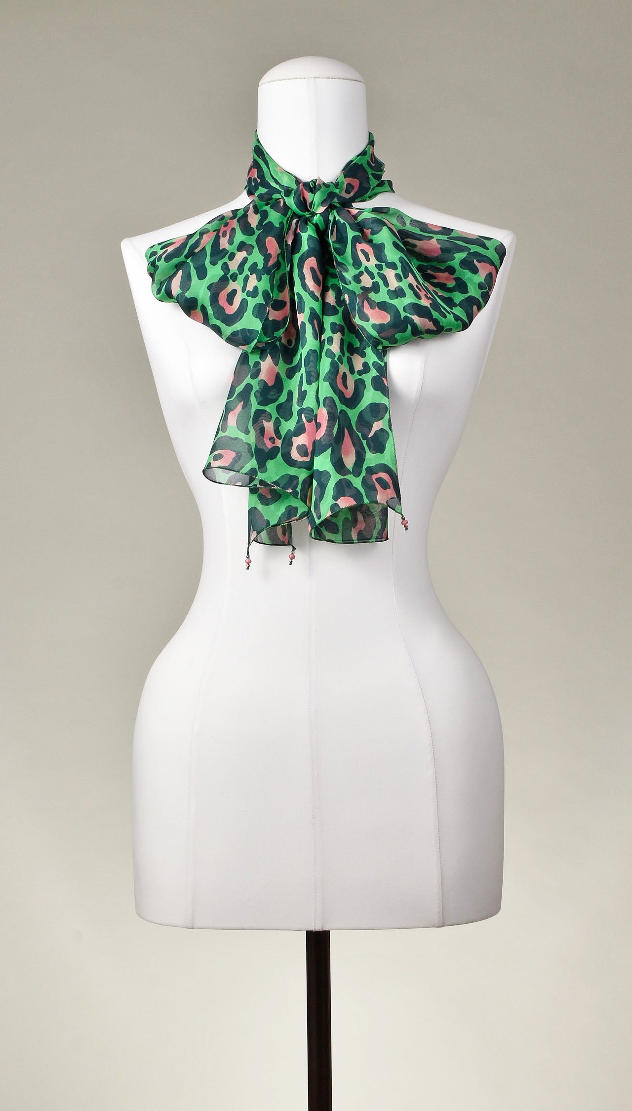 Seidenschal | Damenschal "Leo Green"