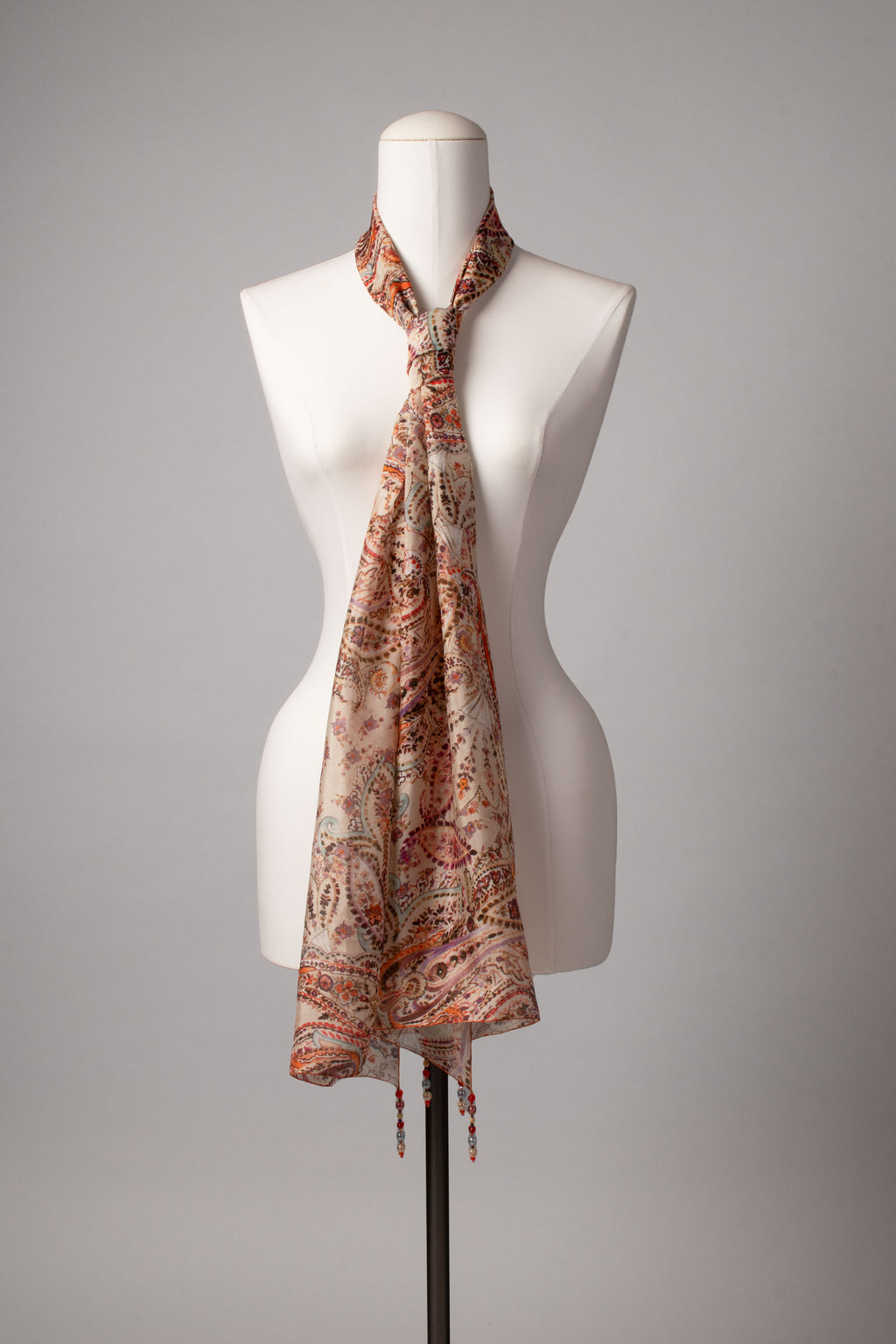Seidenschal | Damenschal "Paisley Flowers"