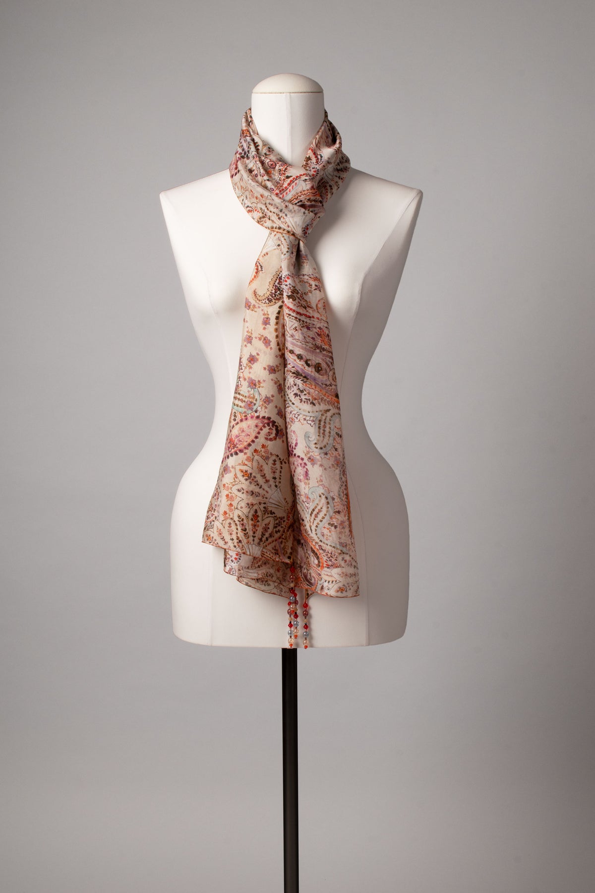 Seidenschal | Damenschal "Paisley Flowers"