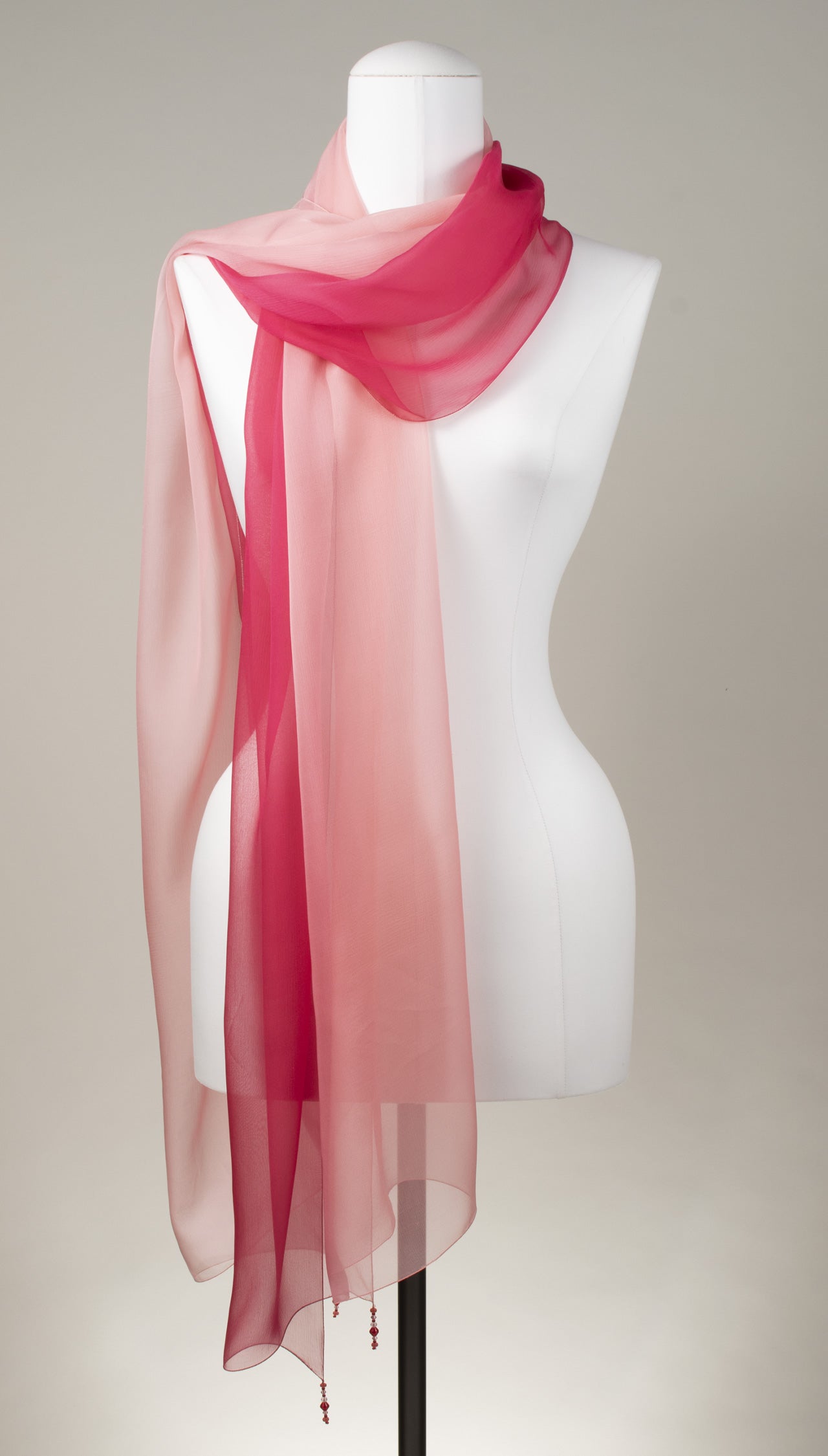 Seidenschal | Damenschal "Pink Shades"