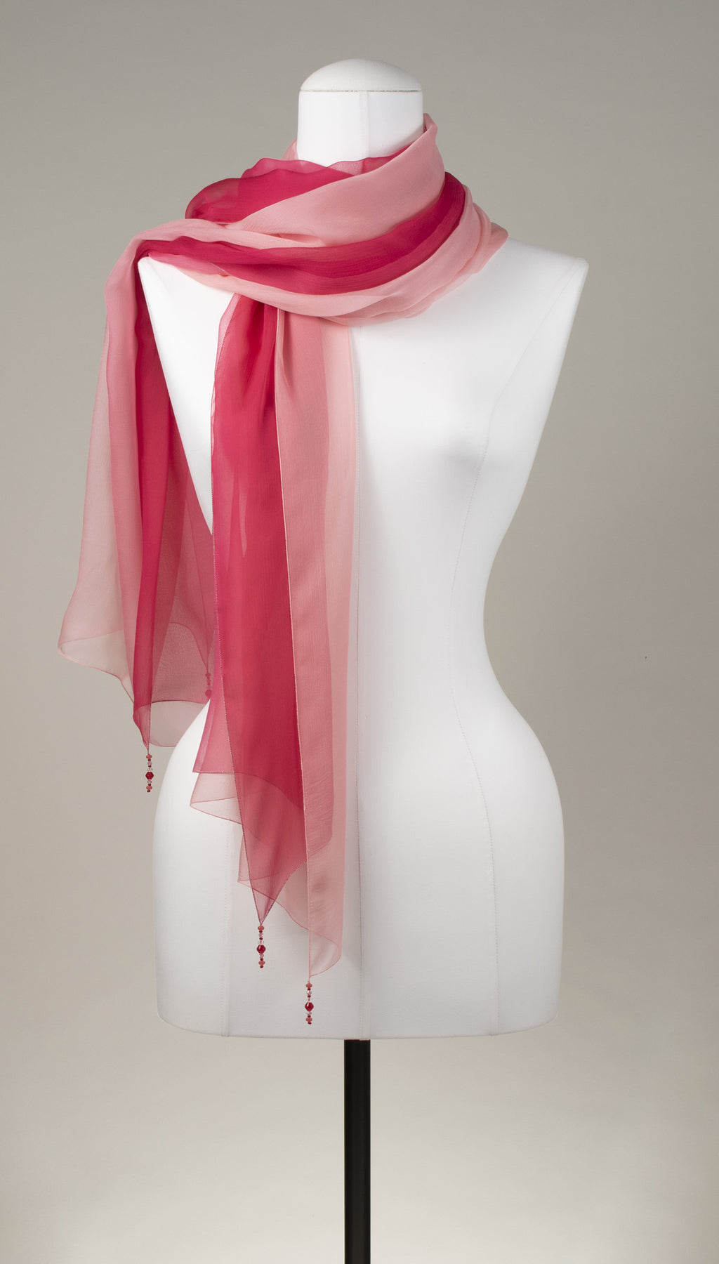 Seidenschal | Damenschal "Pink Shades"