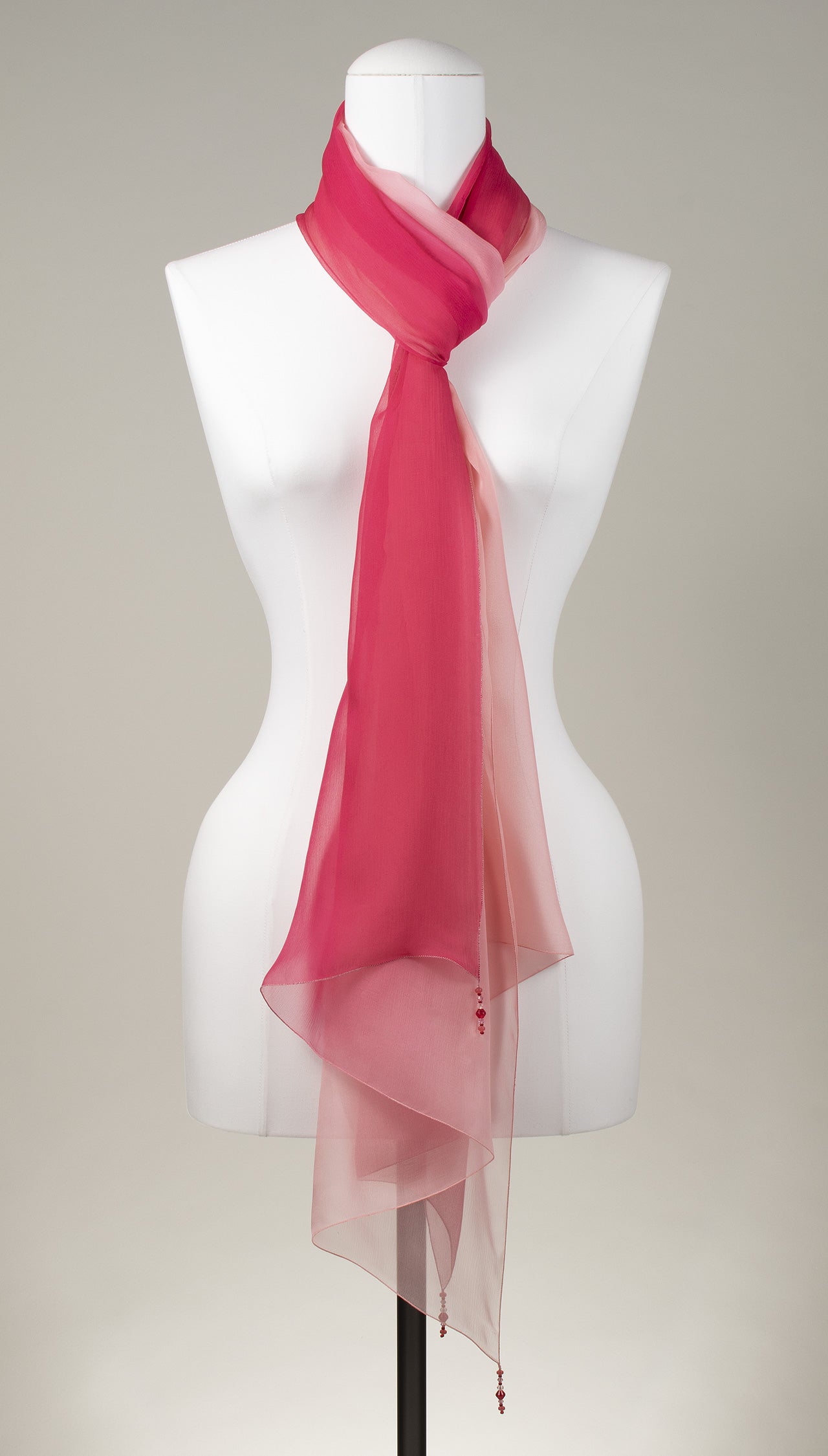 Seidenschal | Damenschal "Pink Shades"