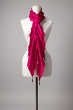 Seidenschal | Damenschal "Pink Waves"