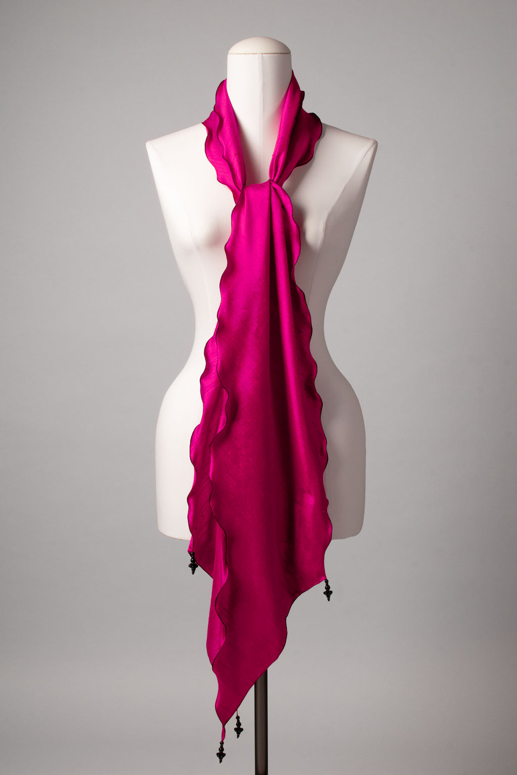 Seidenschal | Damenschal "Pink Waves"